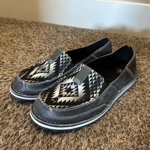 Ariat Aztec slip ons
